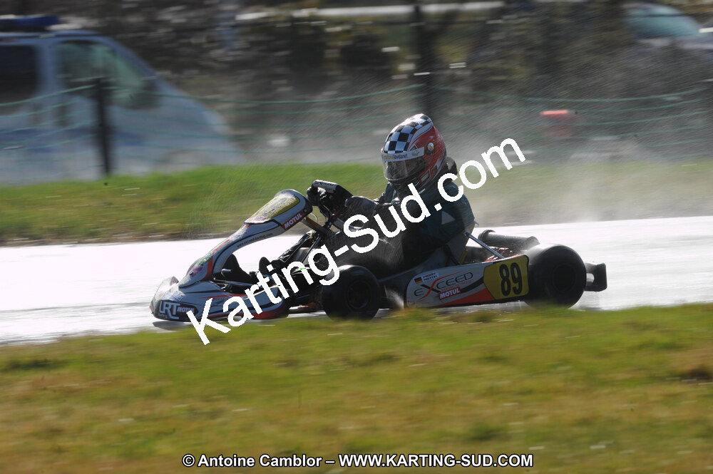 27/02/2011 : 1ère manche du Trophée Vincent Sanchez à Lavelanet (Photos Antoine Camblor) 2011 — karting