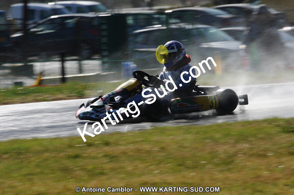 27/02/2011 : 1ère manche du Trophée Vincent Sanchez à Lavelanet (Photos Antoine Camblor) 2011 — karting