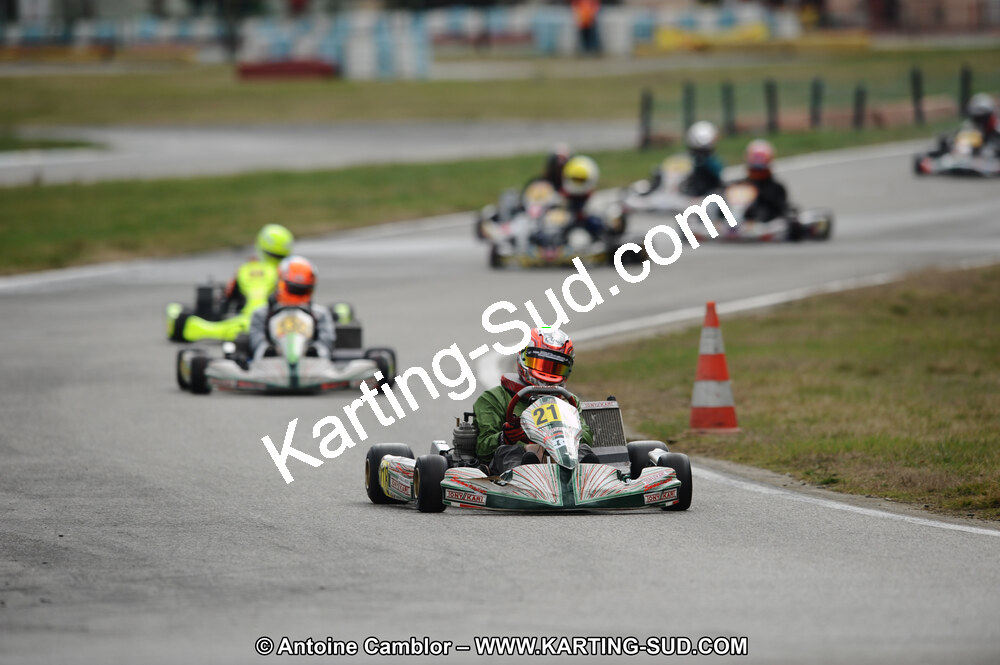 27/02/2011 : 1ère manche du Trophée Vincent Sanchez à Lavelanet (Photos Antoine Camblor) 2011 — karting