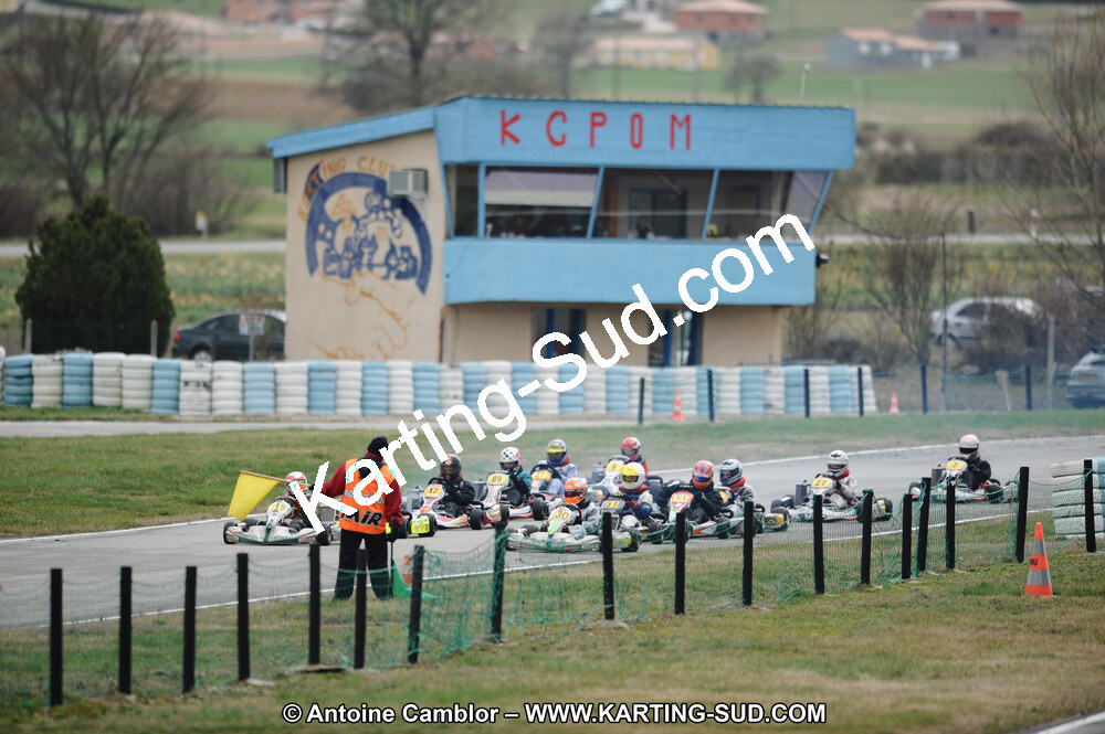 27/02/2011 : 1ère manche du Trophée Vincent Sanchez à Lavelanet (Photos Antoine Camblor) 2011 — karting