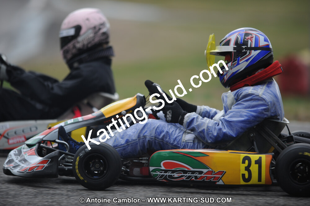 27/02/2011 : 1ère manche du Trophée Vincent Sanchez à Lavelanet (Photos Antoine Camblor) 2011 — karting
