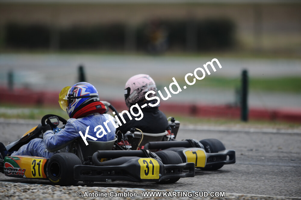 27/02/2011 : 1ère manche du Trophée Vincent Sanchez à Lavelanet (Photos Antoine Camblor) 2011 — karting