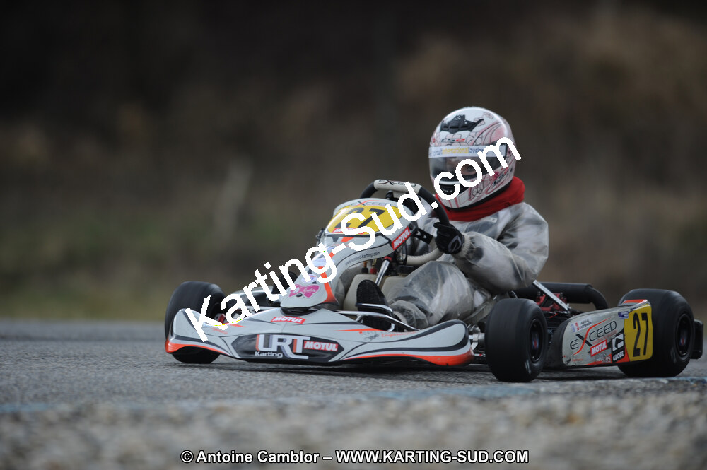 27/02/2011 : 1ère manche du Trophée Vincent Sanchez à Lavelanet (Photos Antoine Camblor) 2011 — karting