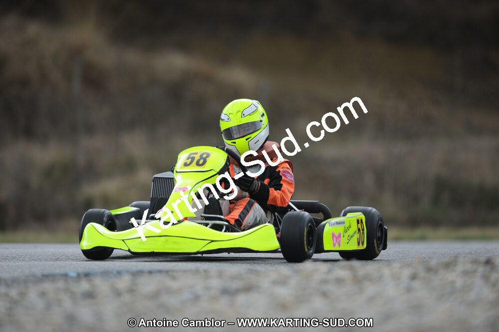 27/02/2011 : 1ère manche du Trophée Vincent Sanchez à Lavelanet (Photos Antoine Camblor) 2011 — karting