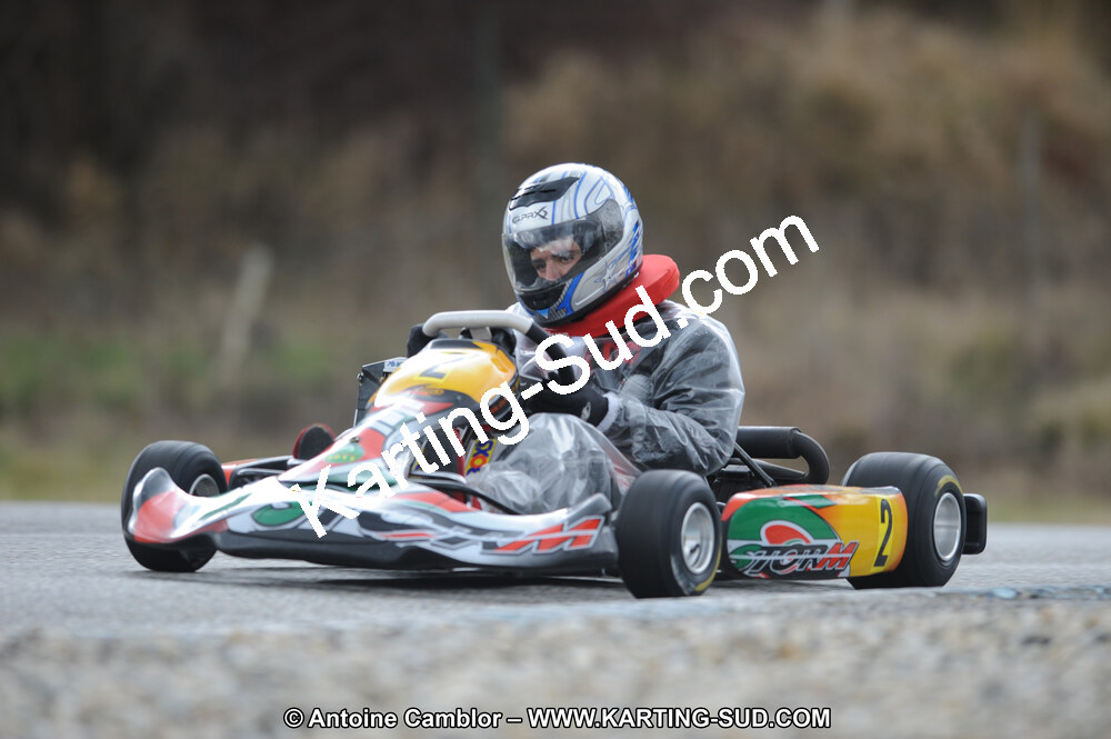 27/02/2011 : 1ère manche du Trophée Vincent Sanchez à Lavelanet (Photos Antoine Camblor) 2011 — karting