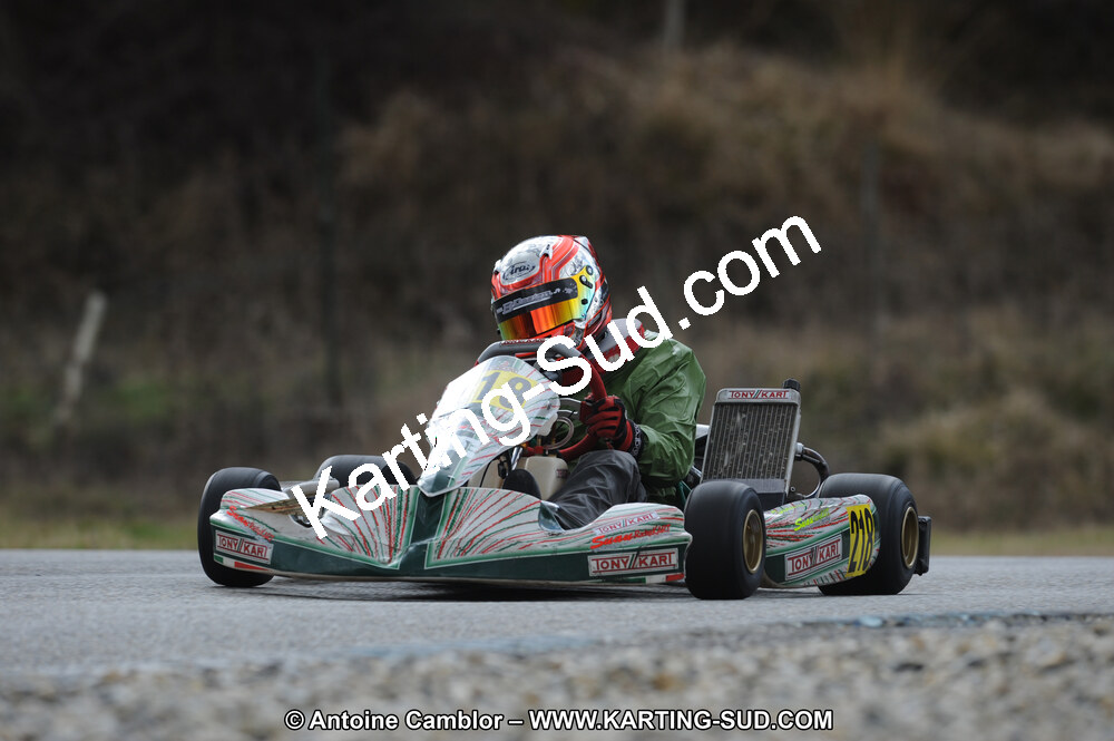 27/02/2011 : 1ère manche du Trophée Vincent Sanchez à Lavelanet (Photos Antoine Camblor) 2011 — karting
