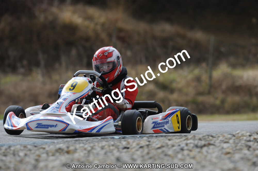 27/02/2011 : 1ère manche du Trophée Vincent Sanchez à Lavelanet (Photos Antoine Camblor) 2011 — karting
