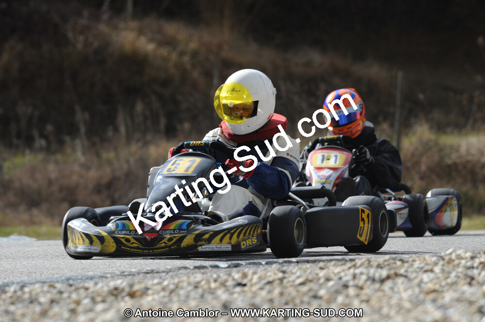 27/02/2011 : 1ère manche du Trophée Vincent Sanchez à Lavelanet (Photos Antoine Camblor) 2011 — karting