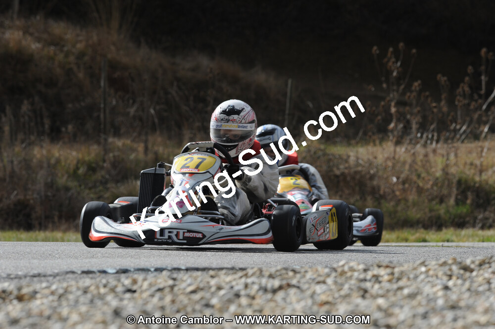 27/02/2011 : 1ère manche du Trophée Vincent Sanchez à Lavelanet (Photos Antoine Camblor) 2011 — karting