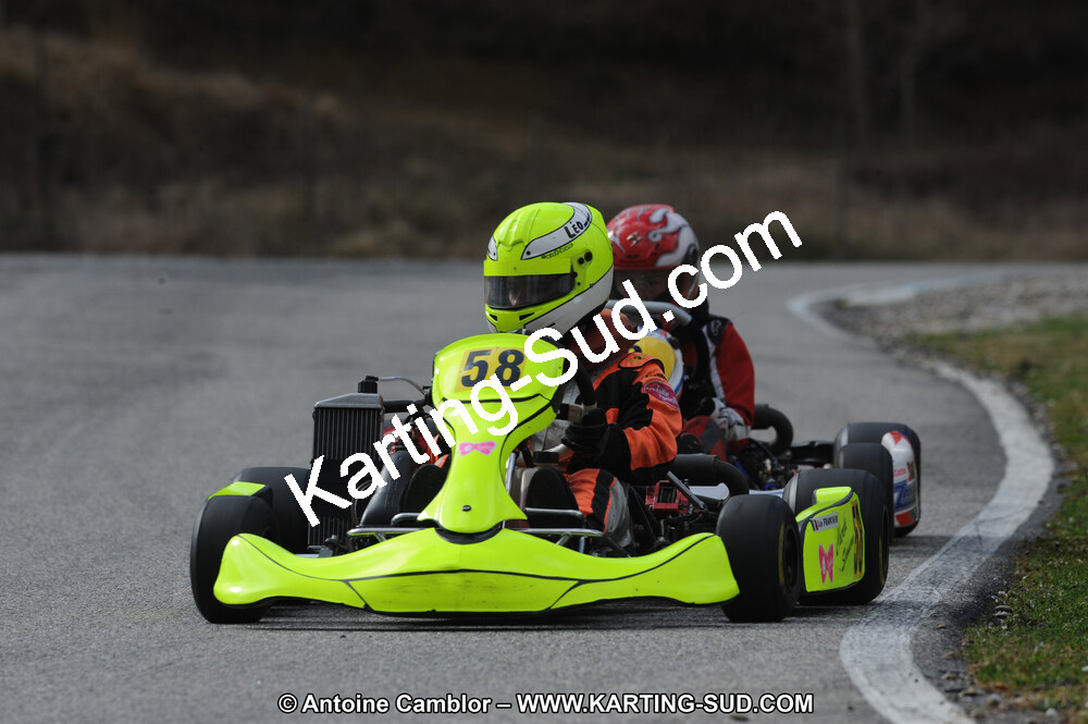 27/02/2011 : 1ère manche du Trophée Vincent Sanchez à Lavelanet (Photos Antoine Camblor) 2011 — karting