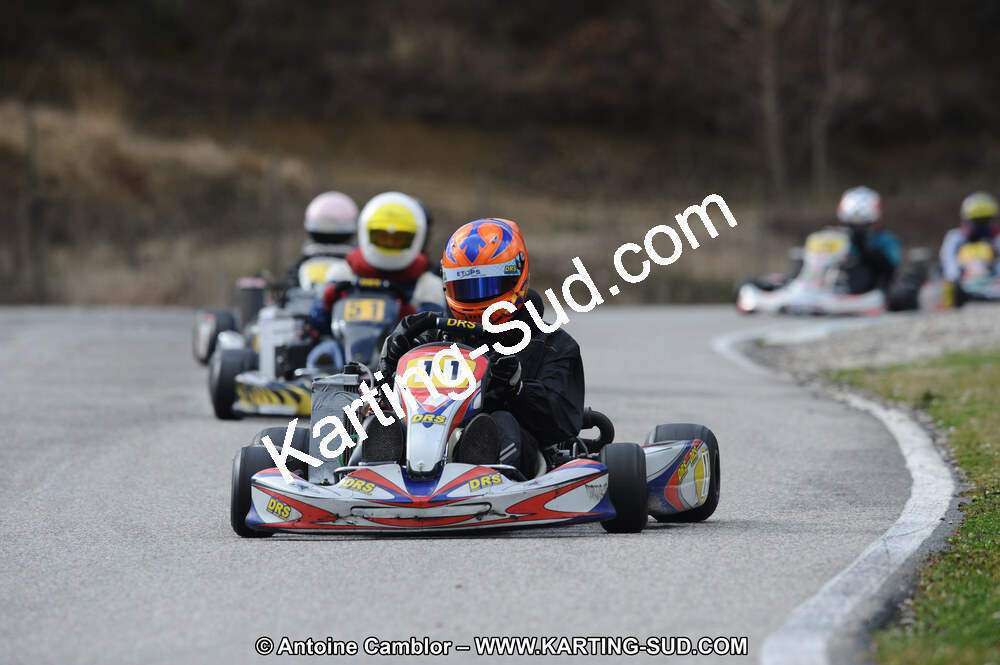27/02/2011 : 1ère manche du Trophée Vincent Sanchez à Lavelanet (Photos Antoine Camblor) 2011 — karting