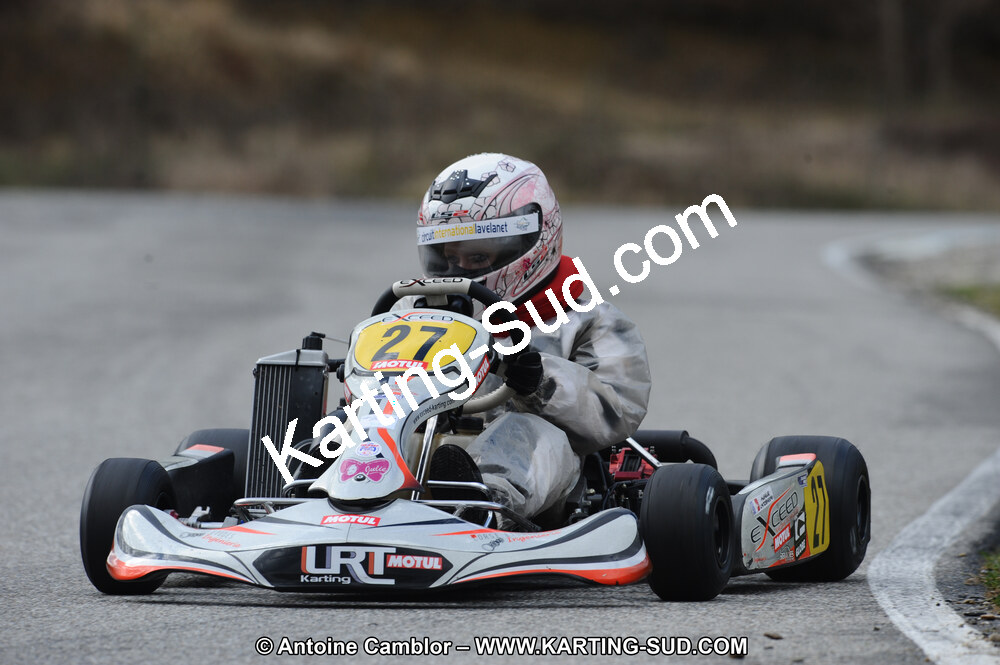 27/02/2011 : 1ère manche du Trophée Vincent Sanchez à Lavelanet (Photos Antoine Camblor) 2011 — karting