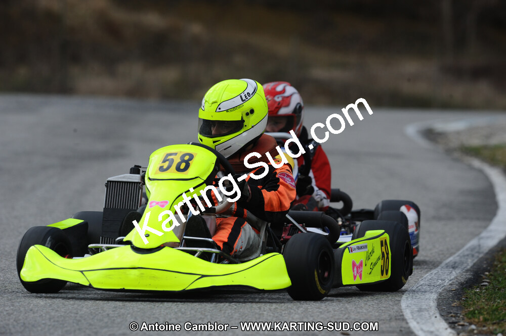 27/02/2011 : 1ère manche du Trophée Vincent Sanchez à Lavelanet (Photos Antoine Camblor) 2011 — karting