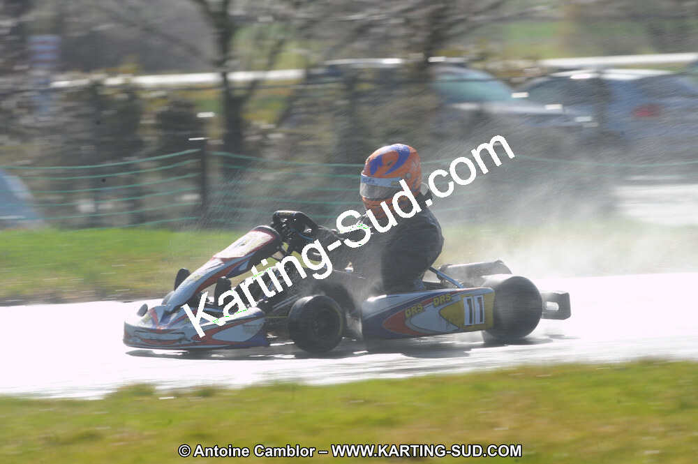 27/02/2011 : 1ère manche du Trophée Vincent Sanchez à Lavelanet (Photos Antoine Camblor) 2011 — karting