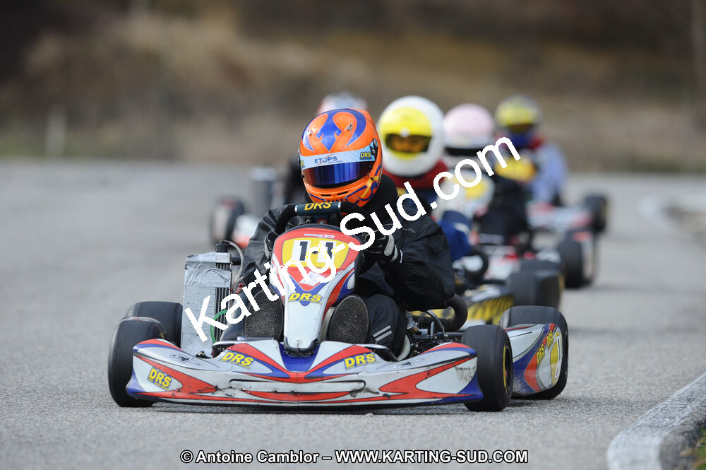 27/02/2011 : 1ère manche du Trophée Vincent Sanchez à Lavelanet (Photos Antoine Camblor) 2011 — karting
