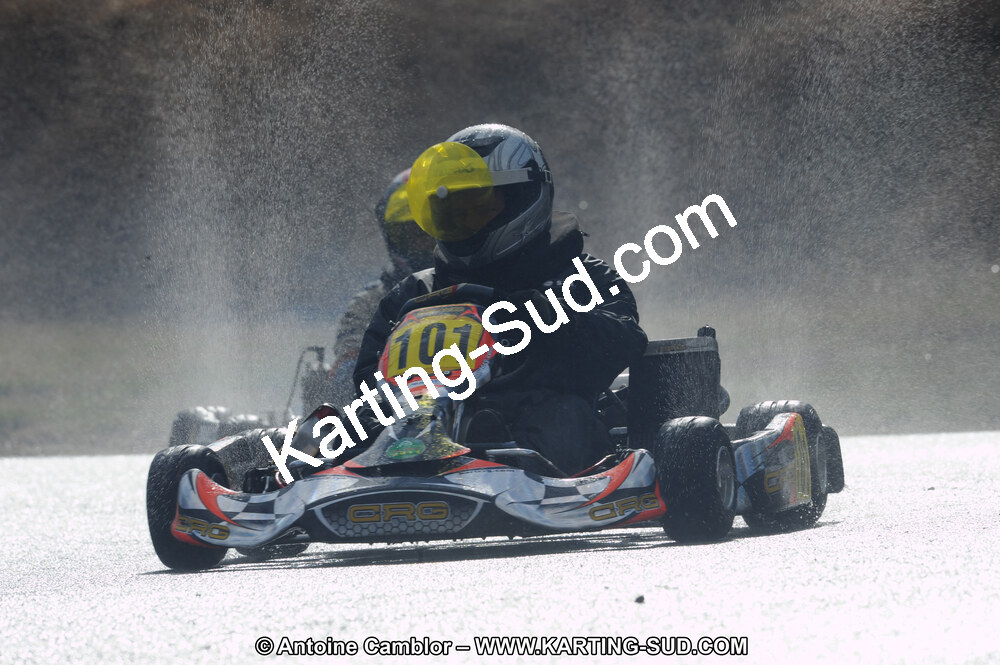 27/02/2011 : 1ère manche du Trophée Vincent Sanchez à Lavelanet (Photos Antoine Camblor) 2011 — karting