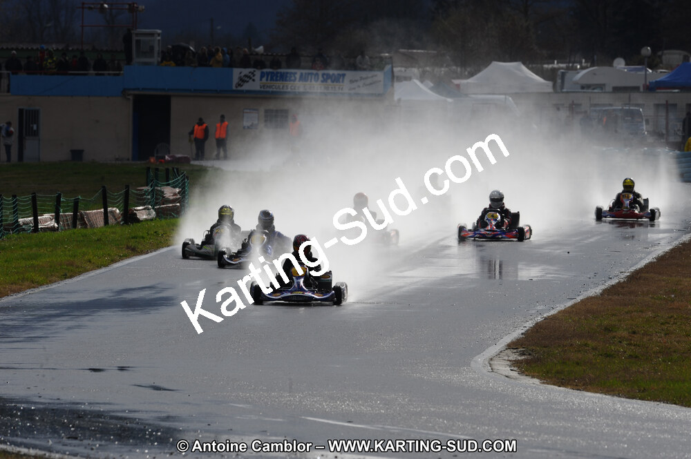 27/02/2011 : 1ère manche du Trophée Vincent Sanchez à Lavelanet (Photos Antoine Camblor) 2011 — karting