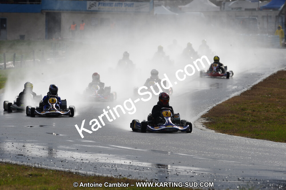 27/02/2011 : 1ère manche du Trophée Vincent Sanchez à Lavelanet (Photos Antoine Camblor) 2011 — karting