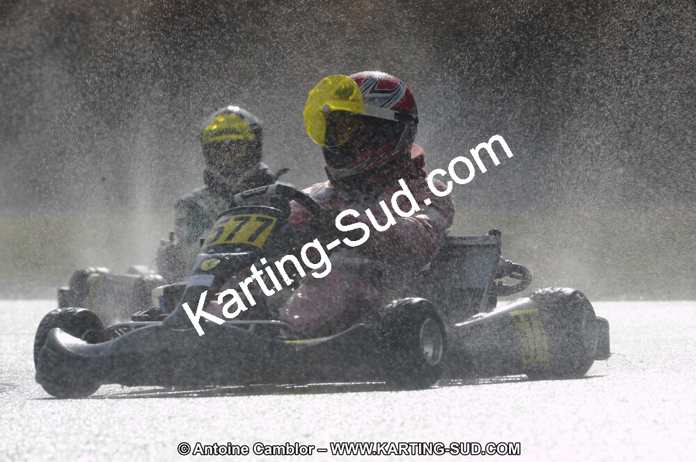 27/02/2011 : 1ère manche du Trophée Vincent Sanchez à Lavelanet (Photos Antoine Camblor) 2011 — karting