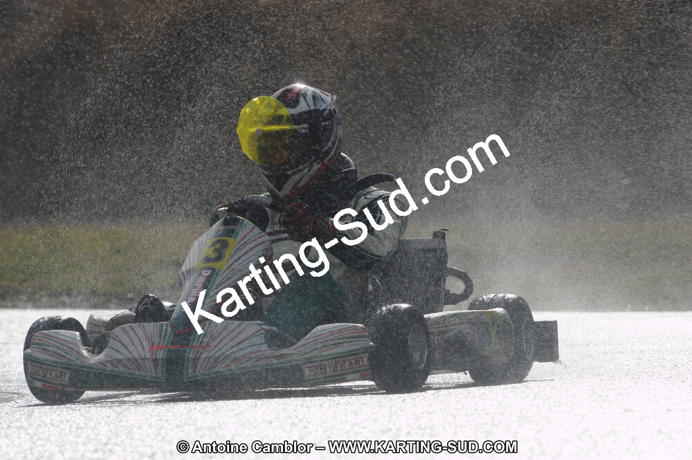 27/02/2011 : 1ère manche du Trophée Vincent Sanchez à Lavelanet (Photos Antoine Camblor) 2011 — karting