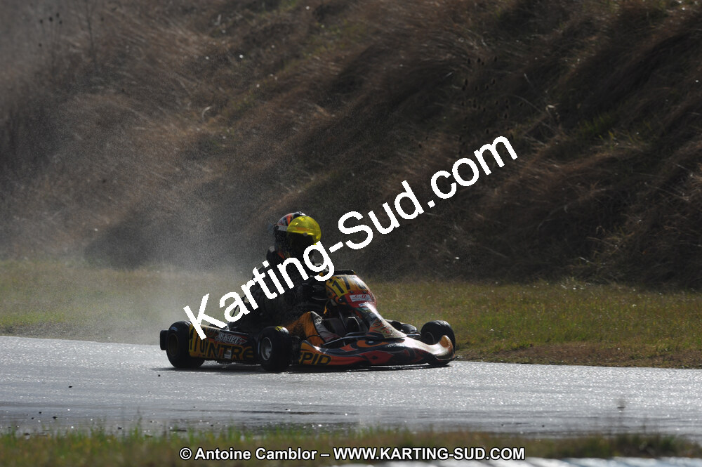 27/02/2011 : 1ère manche du Trophée Vincent Sanchez à Lavelanet (Photos Antoine Camblor) 2011 — karting