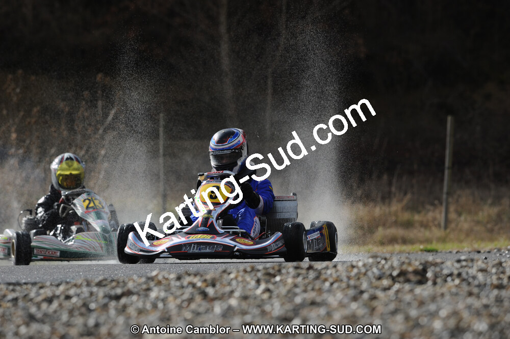 27/02/2011 : 1ère manche du Trophée Vincent Sanchez à Lavelanet (Photos Antoine Camblor) 2011 — karting