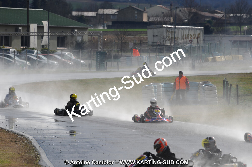 27/02/2011 : 1ère manche du Trophée Vincent Sanchez à Lavelanet (Photos Antoine Camblor) 2011 — karting