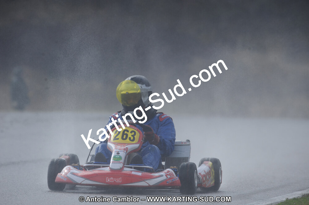 27/02/2011 : 1ère manche du Trophée Vincent Sanchez à Lavelanet (Photos Antoine Camblor) 2011 — karting