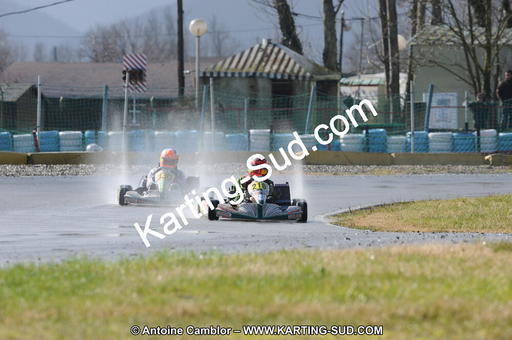 27/02/2011 : 1ère manche du Trophée Vincent Sanchez à Lavelanet (Photos Antoine Camblor) 2011 — karting