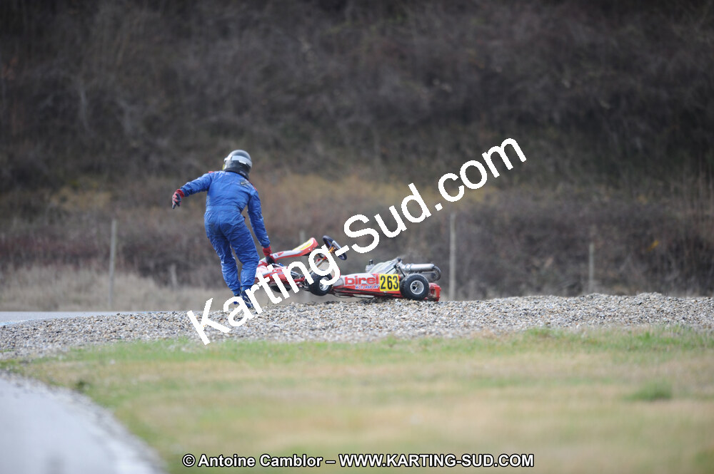 27/02/2011 : 1ère manche du Trophée Vincent Sanchez à Lavelanet (Photos Antoine Camblor) 2011 — karting