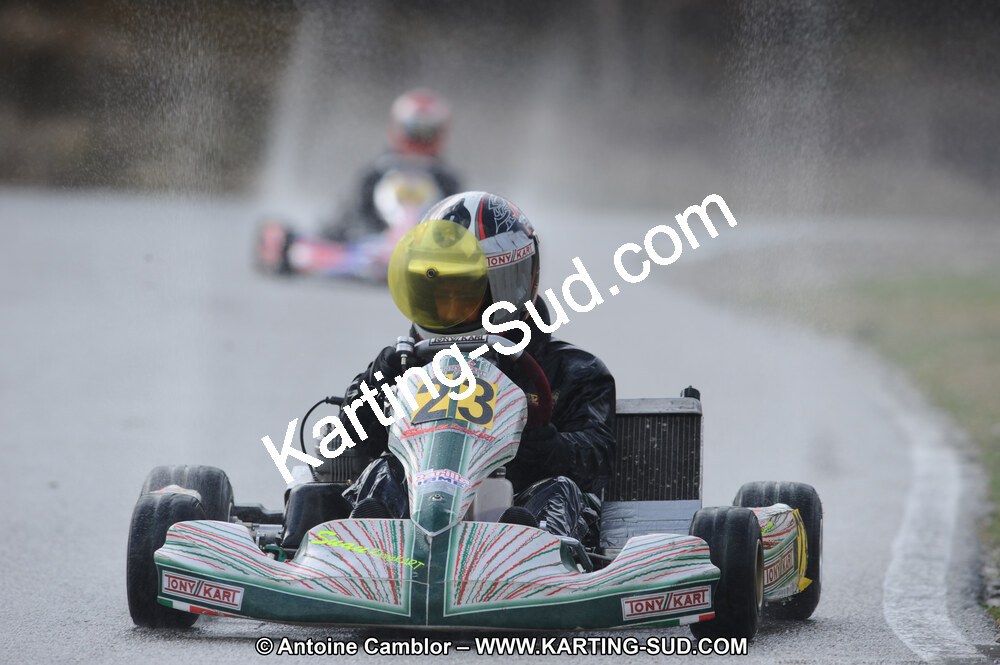 27/02/2011 : 1ère manche du Trophée Vincent Sanchez à Lavelanet (Photos Antoine Camblor) 2011 — karting