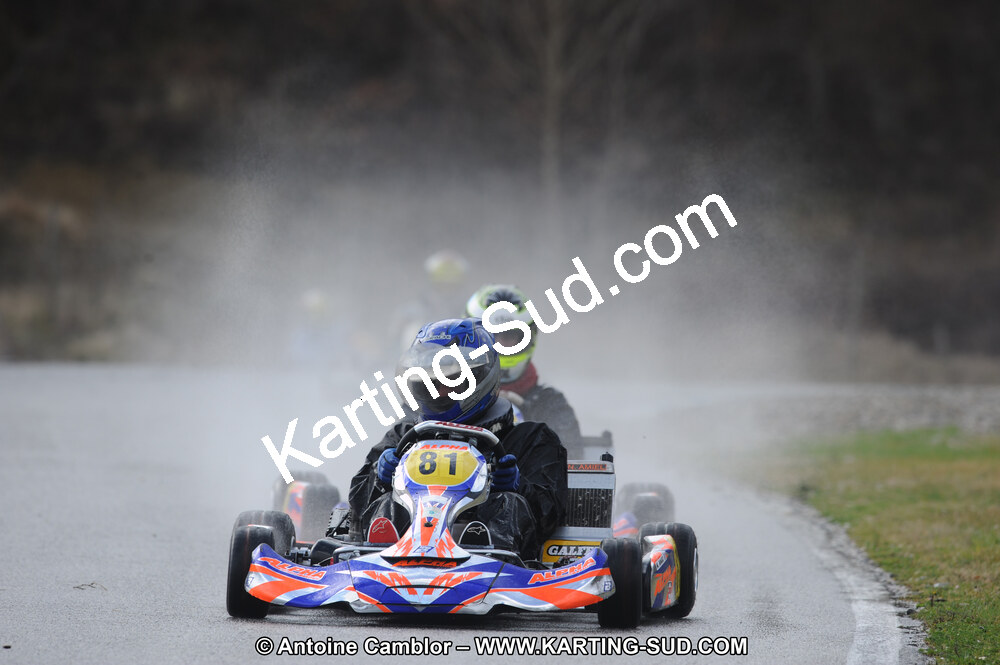 27/02/2011 : 1ère manche du Trophée Vincent Sanchez à Lavelanet (Photos Antoine Camblor) 2011 — karting
