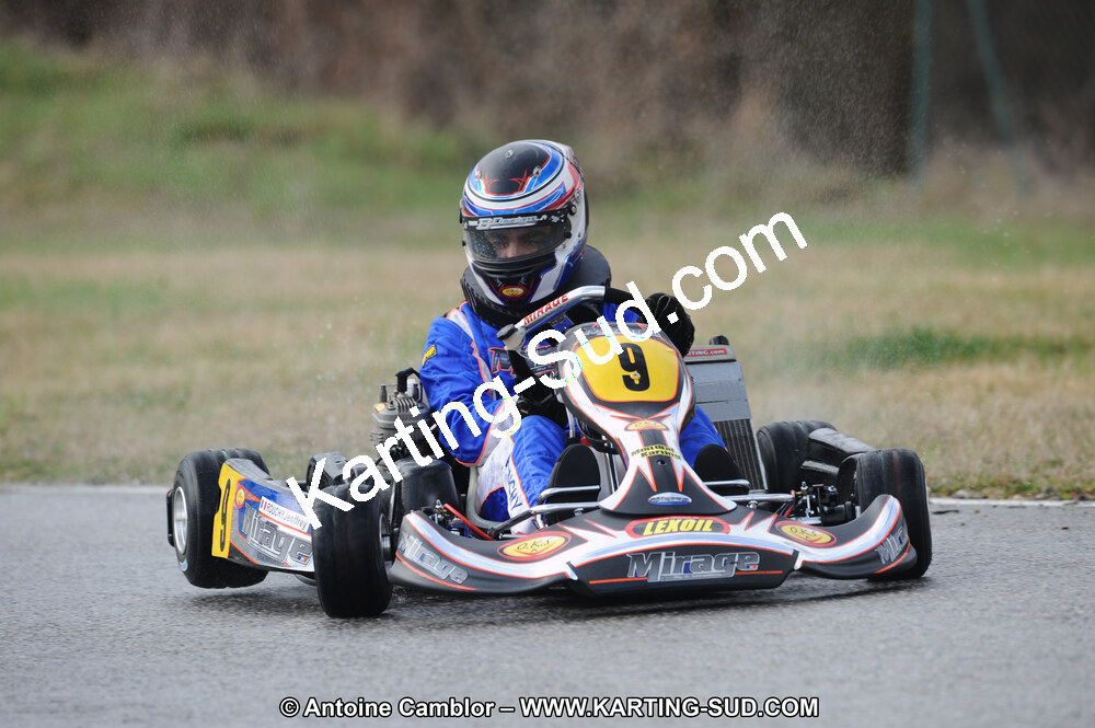 27/02/2011 : 1ère manche du Trophée Vincent Sanchez à Lavelanet (Photos Antoine Camblor) 2011 — karting