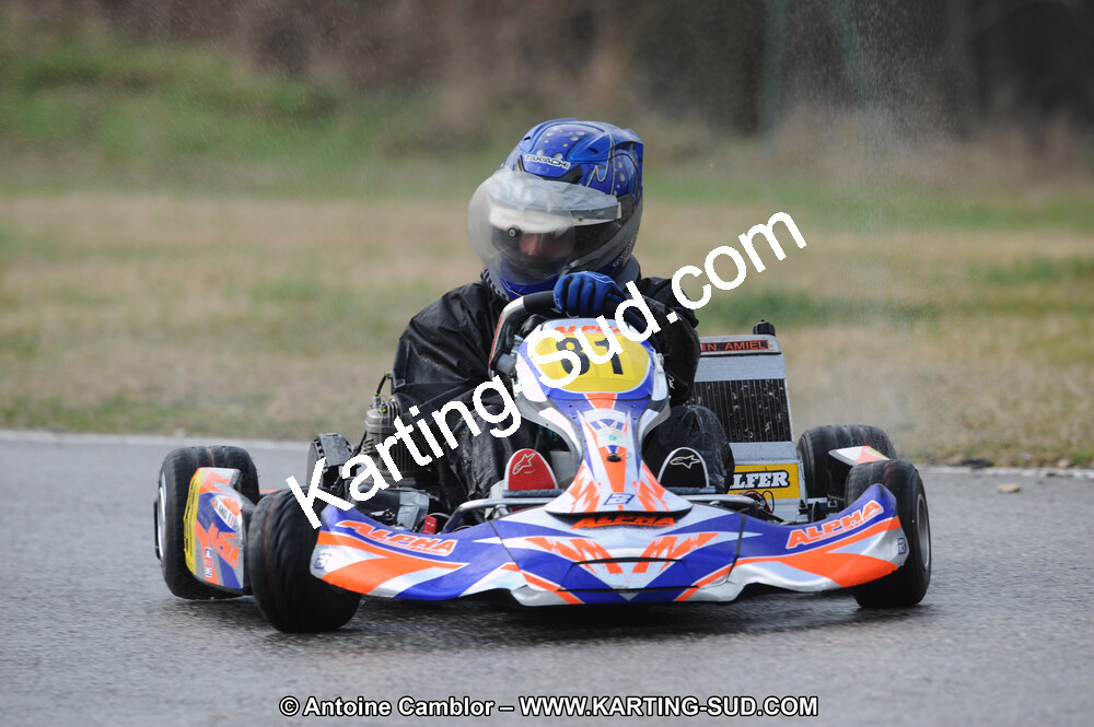 27/02/2011 : 1ère manche du Trophée Vincent Sanchez à Lavelanet (Photos Antoine Camblor) 2011 — karting