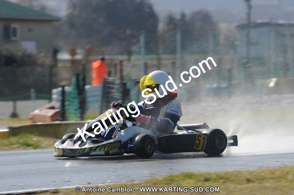 27/02/2011 : 1ère manche du Trophée Vincent Sanchez à Lavelanet (Photos Antoine Camblor) 2011 — karting