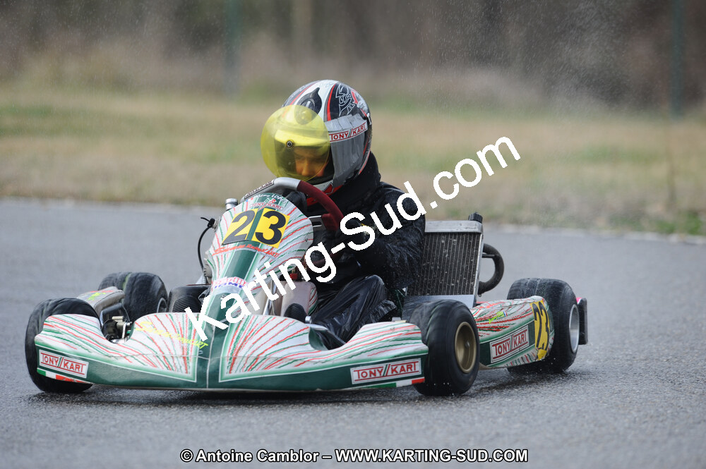 27/02/2011 : 1ère manche du Trophée Vincent Sanchez à Lavelanet (Photos Antoine Camblor) 2011 — karting