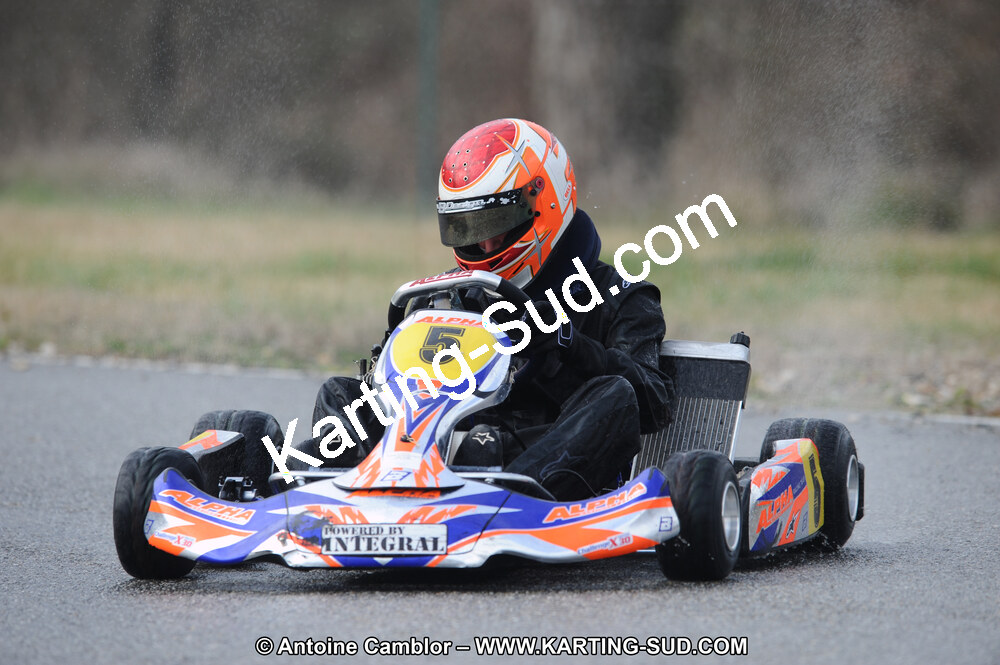 27/02/2011 : 1ère manche du Trophée Vincent Sanchez à Lavelanet (Photos Antoine Camblor) 2011 — karting