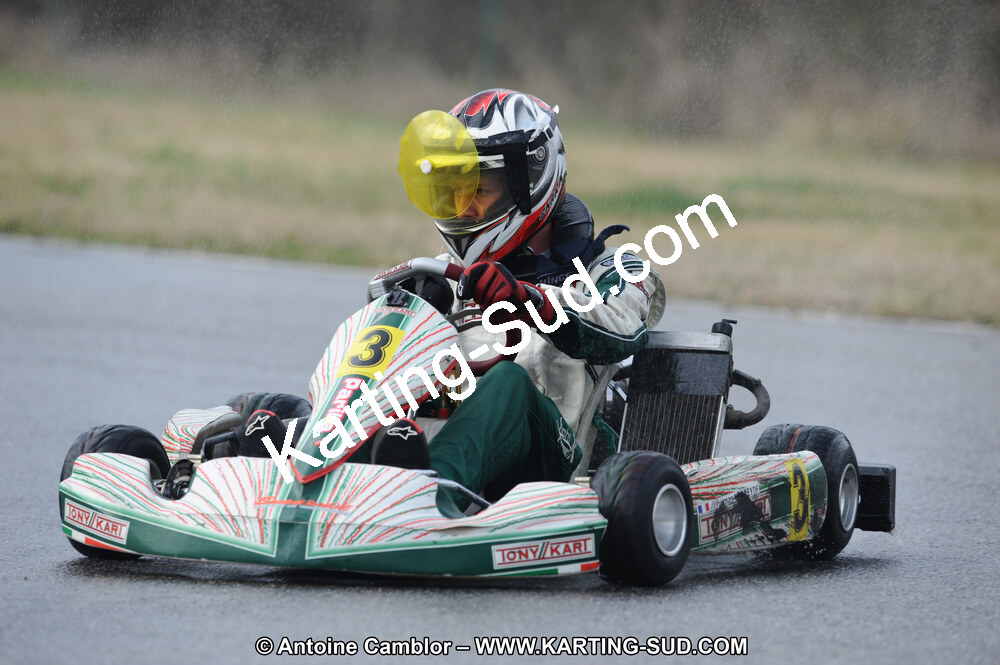 27/02/2011 : 1ère manche du Trophée Vincent Sanchez à Lavelanet (Photos Antoine Camblor) 2011 — karting
