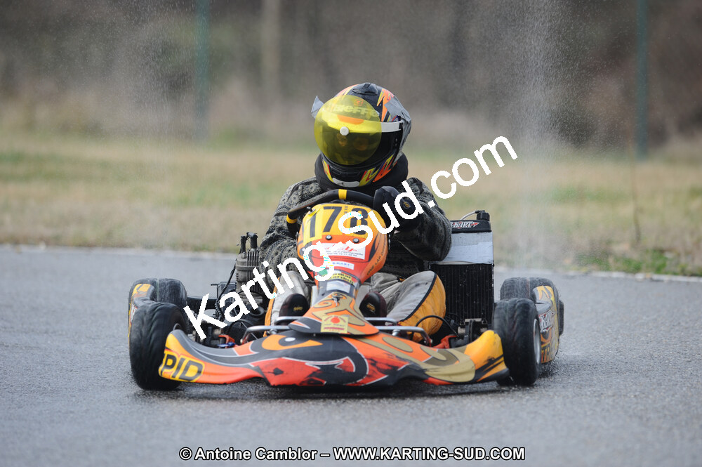 27/02/2011 : 1ère manche du Trophée Vincent Sanchez à Lavelanet (Photos Antoine Camblor) 2011 — karting