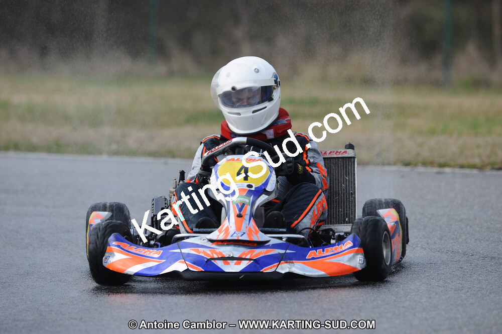 27/02/2011 : 1ère manche du Trophée Vincent Sanchez à Lavelanet (Photos Antoine Camblor) 2011 — karting