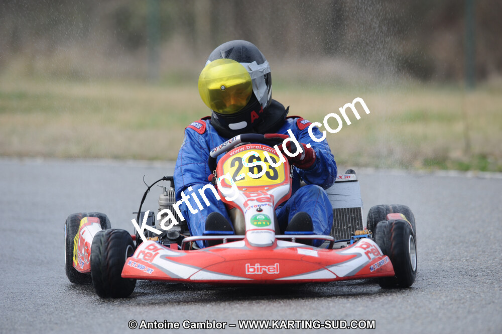27/02/2011 : 1ère manche du Trophée Vincent Sanchez à Lavelanet (Photos Antoine Camblor) 2011 — karting