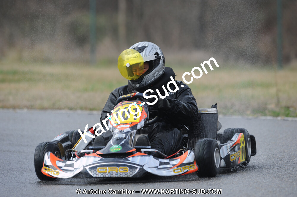 27/02/2011 : 1ère manche du Trophée Vincent Sanchez à Lavelanet (Photos Antoine Camblor) 2011 — karting