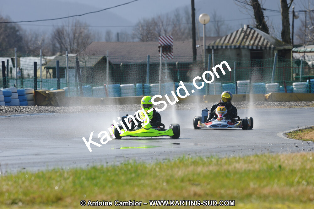 27/02/2011 : 1ère manche du Trophée Vincent Sanchez à Lavelanet (Photos Antoine Camblor) 2011 — karting