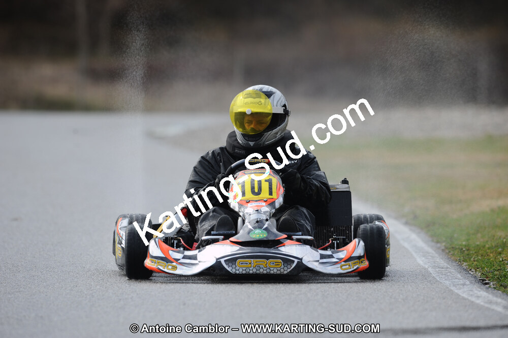 27/02/2011 : 1ère manche du Trophée Vincent Sanchez à Lavelanet (Photos Antoine Camblor) 2011 — karting