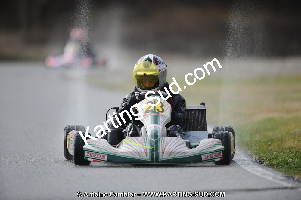 27/02/2011 : 1ère manche du Trophée Vincent Sanchez à Lavelanet (Photos Antoine Camblor) 2011 — karting