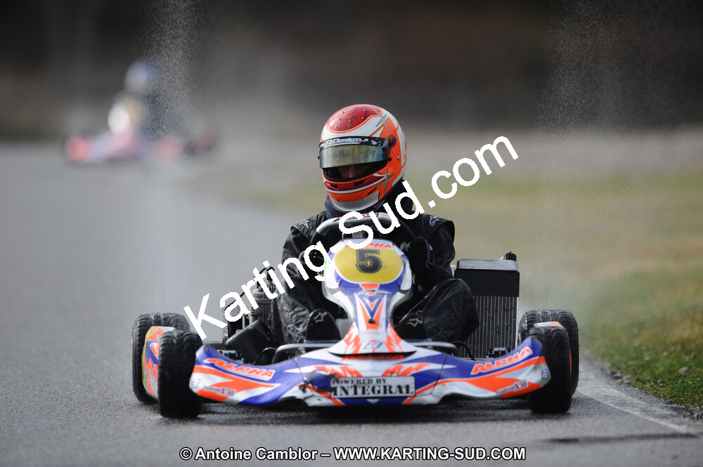 27/02/2011 : 1ère manche du Trophée Vincent Sanchez à Lavelanet (Photos Antoine Camblor) 2011 — karting