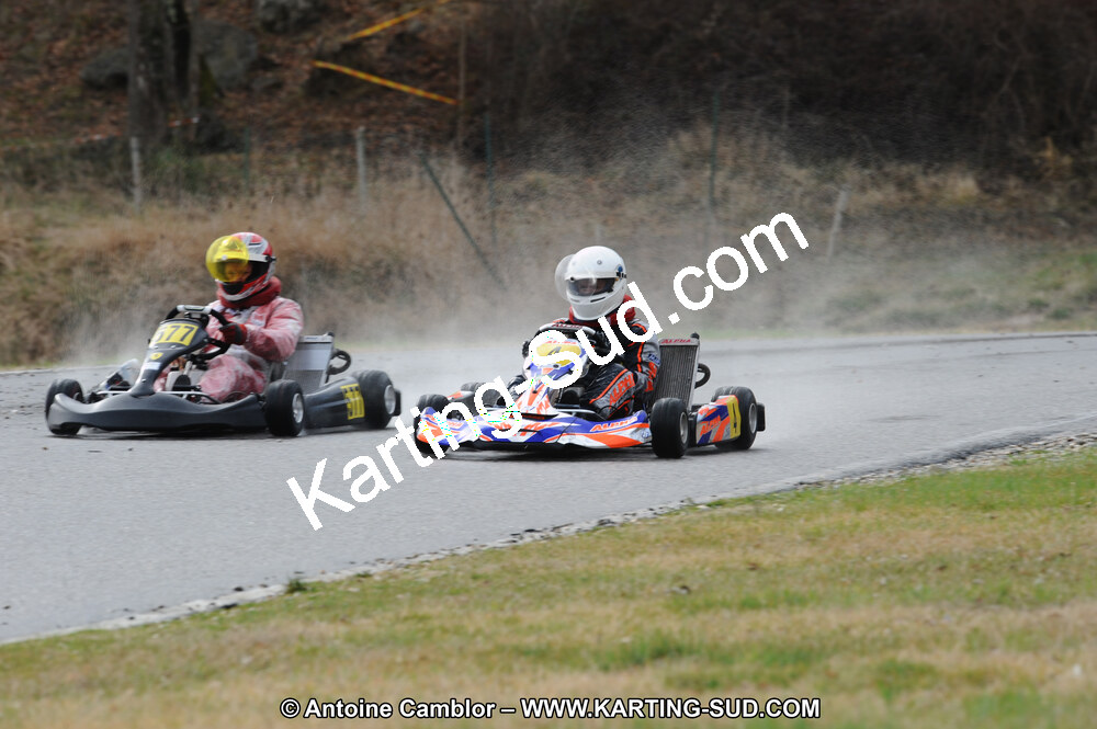 27/02/2011 : 1ère manche du Trophée Vincent Sanchez à Lavelanet (Photos Antoine Camblor) 2011 — karting