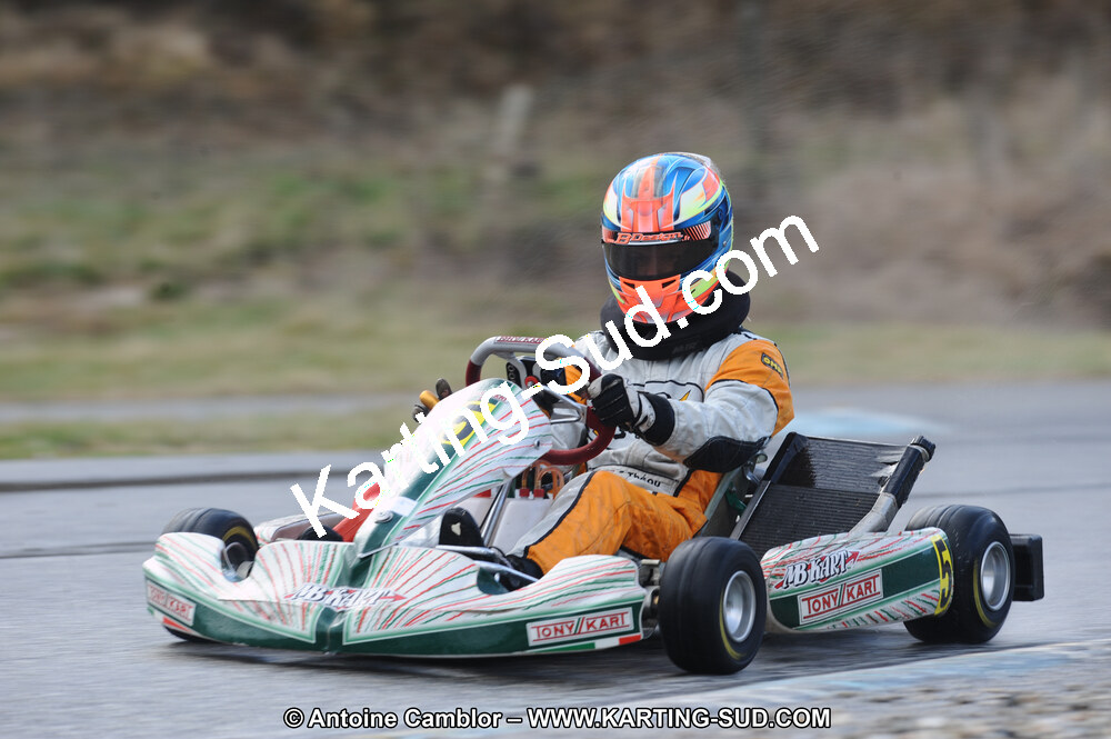 27/02/2011 : 1ère manche du Trophée Vincent Sanchez à Lavelanet (Photos Antoine Camblor) 2011 — karting
