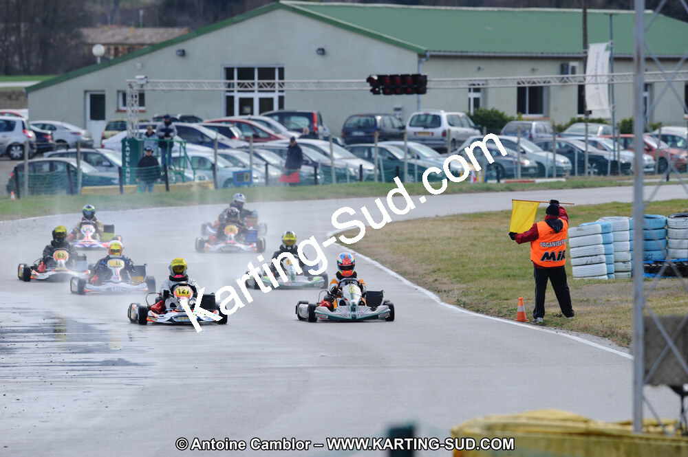 27/02/2011 : 1ère manche du Trophée Vincent Sanchez à Lavelanet (Photos Antoine Camblor) 2011 — karting