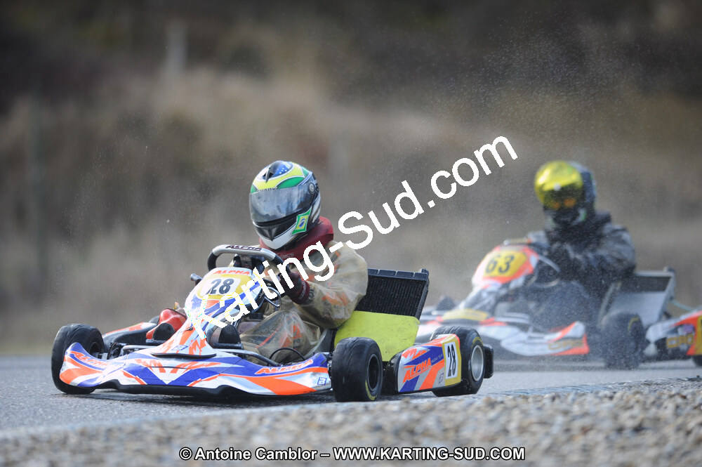 27/02/2011 : 1ère manche du Trophée Vincent Sanchez à Lavelanet (Photos Antoine Camblor) 2011 — karting